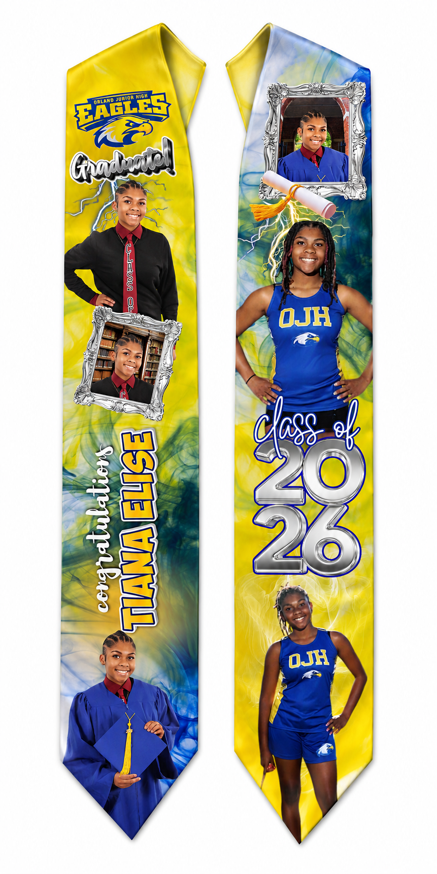 Custom Grad Stole